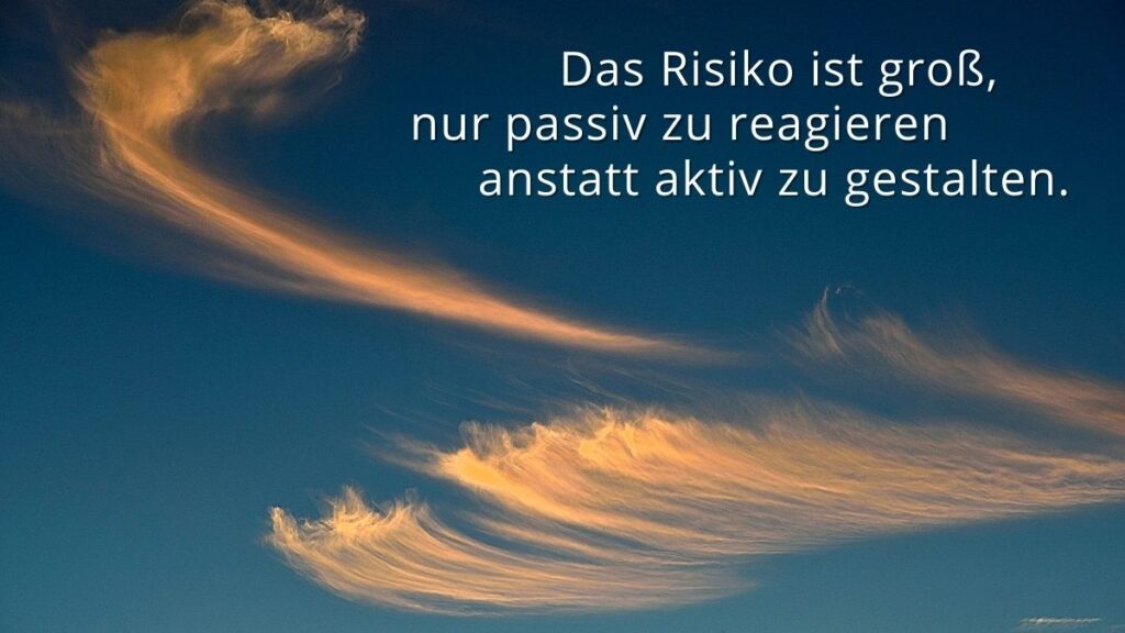 Beitrag - Denke über dich selbst oder andere werden es tun.